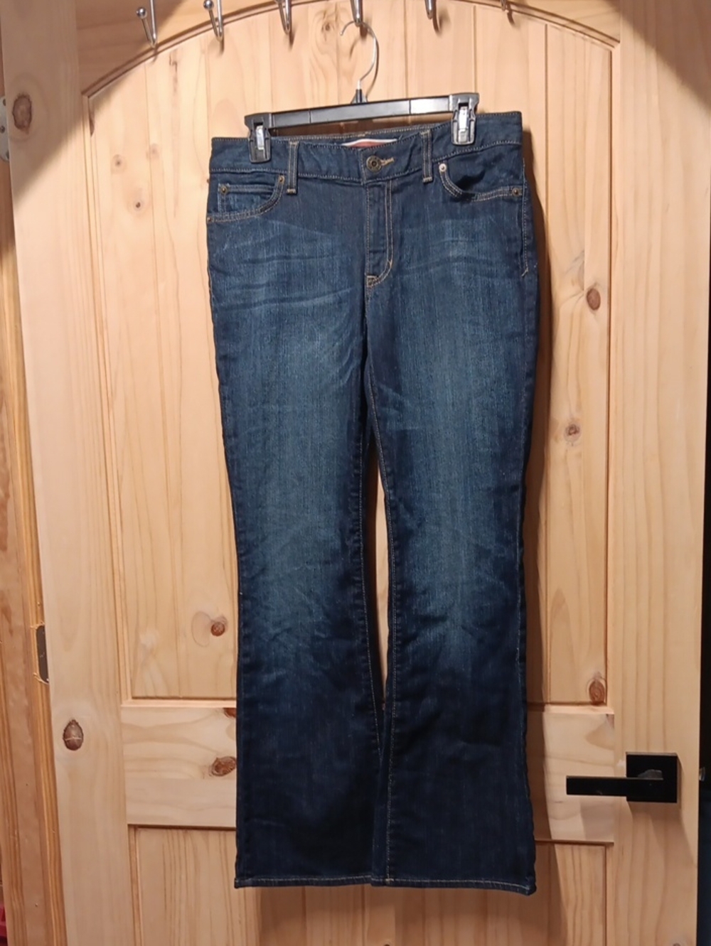 GAP Women's Curvy Flare Jeans in Dark Blue Denim NWOT